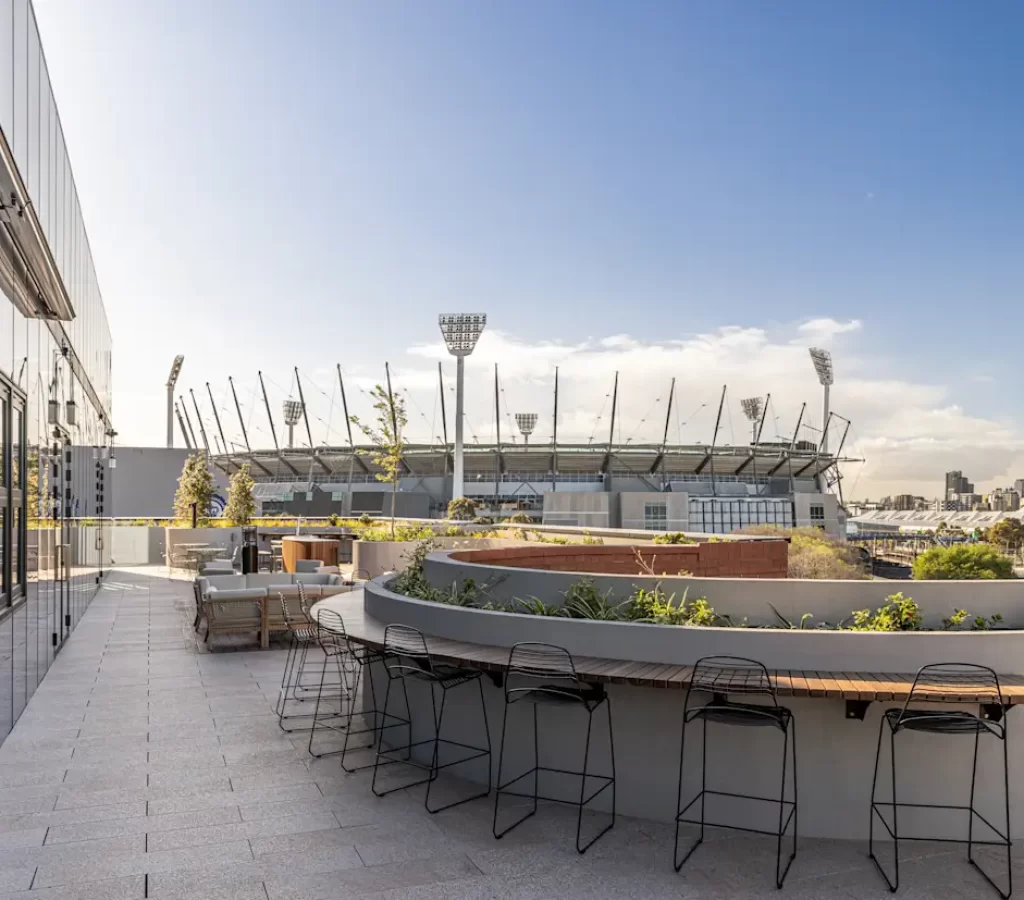 Jolimont House, MCG view Jolimont House, MCG